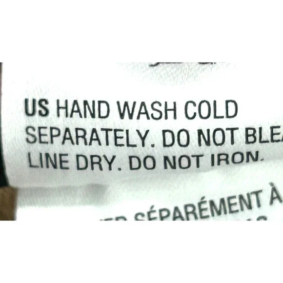 New Bar III Womens Sz L Black Nude Swim Bottom Crochet Side Tab Hipster Bikini - Picture 10 of 10